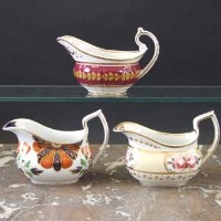 Lot 784 - Three Chamberlains Worcester cream boats circa