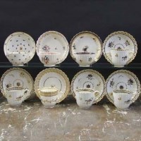Lot 816 - Caughley circa 1790   to include five cups and
