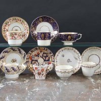 Lot 847 - Derby circa 1790 - 1820   to include a reeded