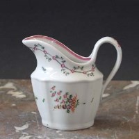 Lot 904 - Newhall helmet shaped cream jug circa 1790