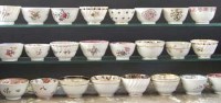 Lot 967 - Twenty four English porcelain teabowls circa 1790