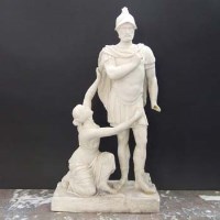 Lot 1033 - Copeland Parian figure group.