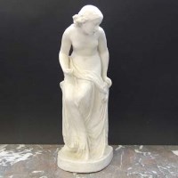 Lot 1037 - Parian figure after undine.