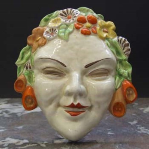 Lot 1097 - Clarice Cliff Wall Mask