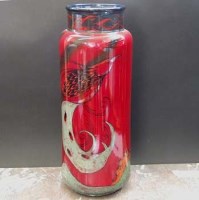 Lot 1099 - Royal Doulton flambé vase.