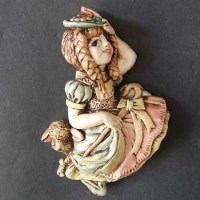 Lot 1101 - Pendelfin Little Bo-Peep plaque