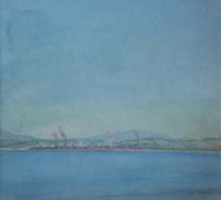 Lot 98 - James S. Mann, Coastal view, watercolour