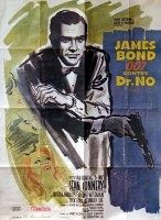 Lot 287 - French Dr No James Bond poster.