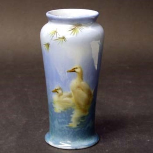 Lot 408 - Royal Doulton Titanian Ware Vase