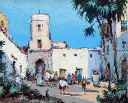 Lot 65 - G.C. Roemers, Mogador, oil