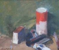 Lot 85 - Gordon Radford, Still life, oil