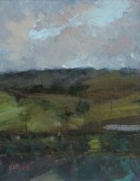 Lot 86 - Stephen Wild, Castleshaw, oil