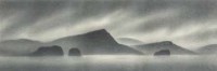 Lot 133 - Trevor Grimshaw, Coast Shapes, pencil