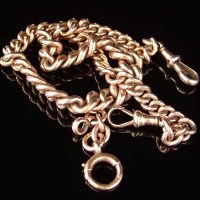 Lot 268 - 9 carat gold chain