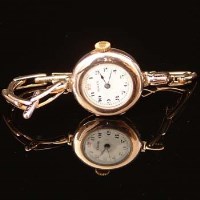Lot 367 - 9ct gold lady's Rolex wristwatch