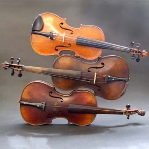 Lot 401 - Three violins