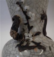 Lot 61 - Chinese crackle ware porcelain vase