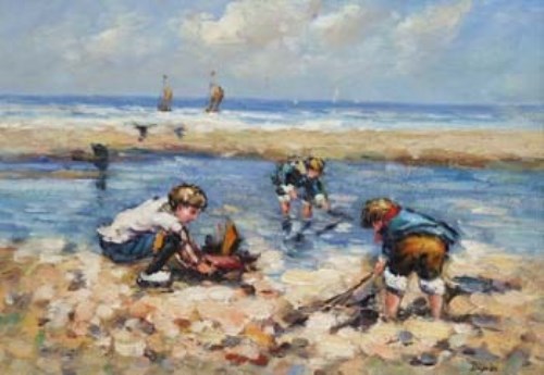 Lot 31 - Dupres, The Beach Boys, oil