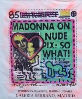 Lot 177 - Keith Haring, Andy Warhol and Pietro Psaier, Madonna and Sean Penn, silkscreen