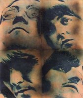 Lot 179 - Pietro Psaier, Four Images of the Beatles, 3/20, silkscreen