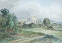 Lot 254 - T.M. Crowse, Haworth Castle, Cumberland, watercolour