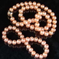 Lot 364 - Pink freshwater pearls