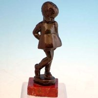 Lot 448 - Stanfield bronze figure