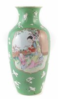 Lot 49 - Chinese famille rose vase