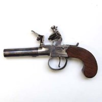 Lot 475 - Flintlock pistol Dunderdale and Mabson