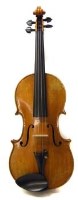 Lot 480 - Violin - English made