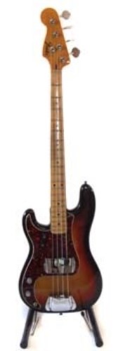 Lot 483 - Fender precision bass guitar