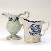 Lot 536 - Liverpool Pennington footed jug and one other