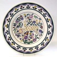 Lot 596 - Poole Persian deer charger