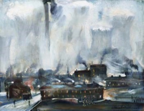 2 - William Turner, Lichfield Towers, oil