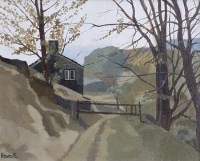 Lot 17 - Russell Howarth, Ram's Clough,  Saddleworth, oil