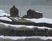 Lot 19 - Russell Howarth, Rye Top, Saddleworth, oil