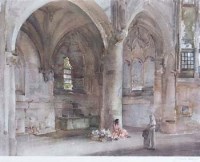 Lot 245 - After W. Russell Flint, The Little Flower Girl Senlis, signed print