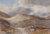 Lot 317 - Edward Tucker, Duddon Valley with Harter Fell, watercolour