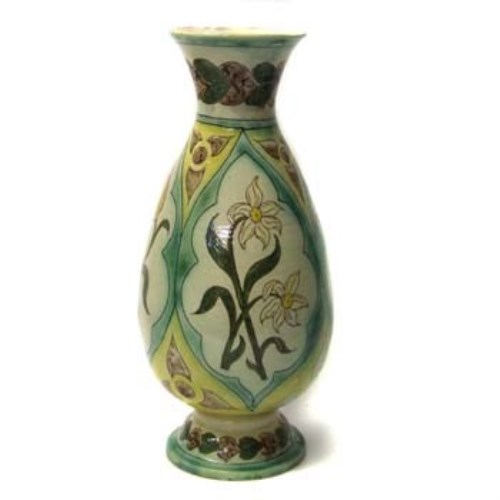 Lot 785 - Della Robbia tall vase