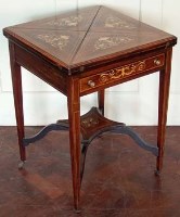 Lot 907 - Edwardian envelope table
