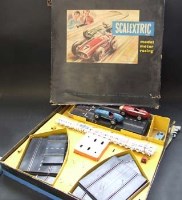 Lot 2 - Scalextric set 2 with two tinplate cars: C51
