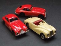 Lot 8 - Two Scalex Aston Martin DB2 and a Sunbeam