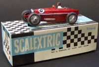 Lot 30 - Scalextric Bugatti C/95 Graham Perris re-issue red boxed