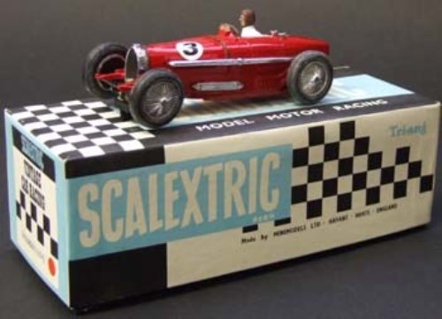 Lot 31 - Scalextric Bugatti C/95 Graham Perris re-issue red boxed