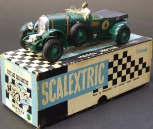 Lot 57 - Scalextric Bentley C/64 green boxed