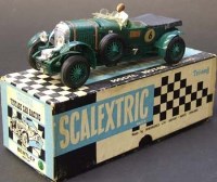 Lot 57 - Scalextric Bentley C/64 green boxed