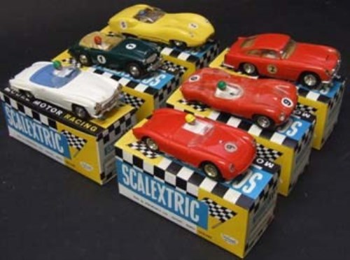 Lot 72 - Six Scalextric G.T. Cars