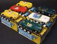 Lot 73 - Six Scalextric G.T. Cars