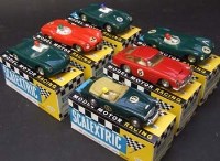 Lot 74 - Six Scalextric G.T. Cars