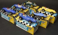 Lot 75 - Six Scalextric cars